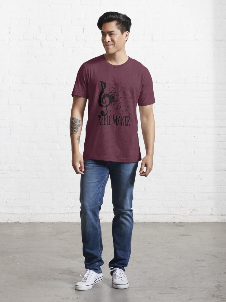 Alternate view of Treble Maker Music Pun Essential T-Shirt