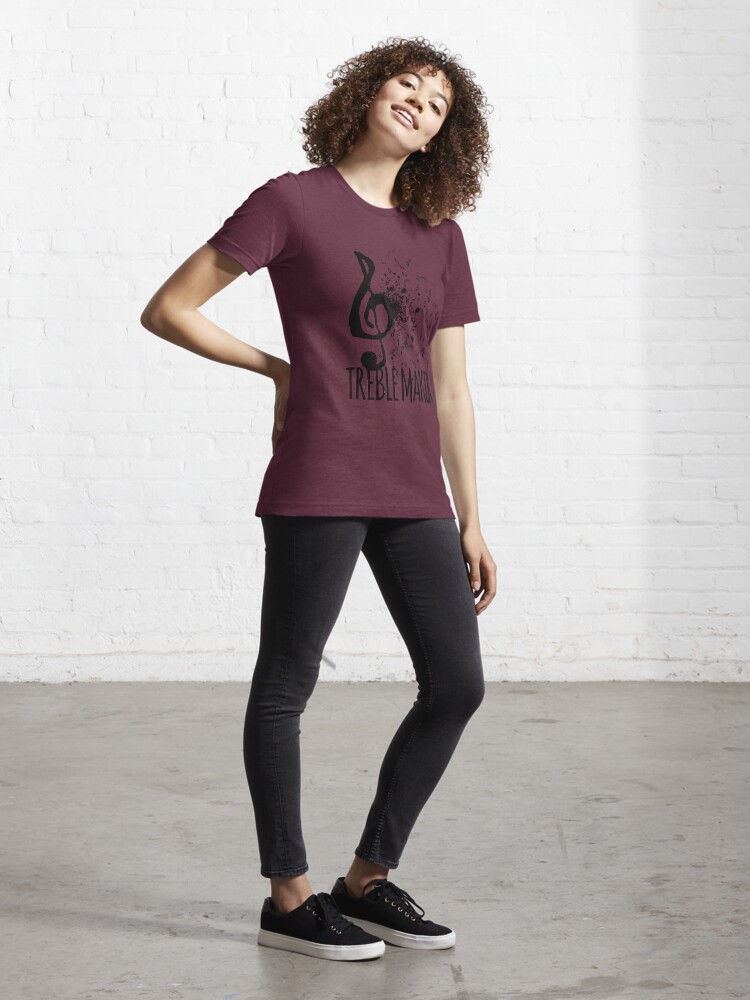 Alternate view of Treble Maker Music Pun Essential T-Shirt