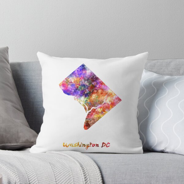 Item preview, Washington DC US state in watercolor designed and sold by paulrommer.