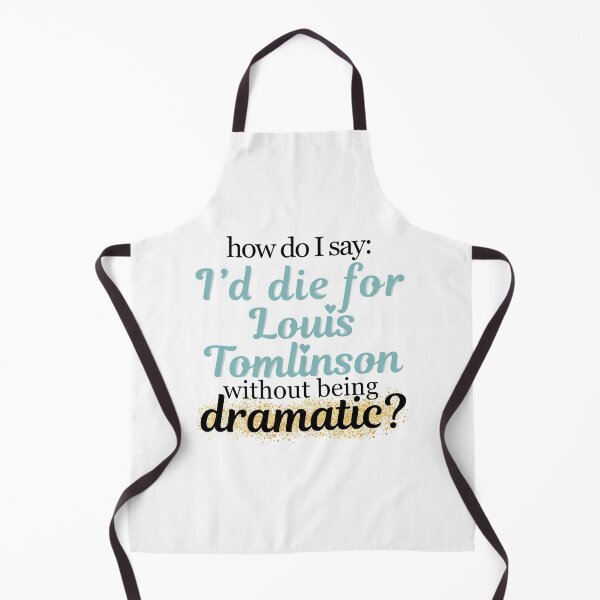 Item preview, I would Die For Louis Tomlinson (gold glitter) designed and sold by Molly Stern.
