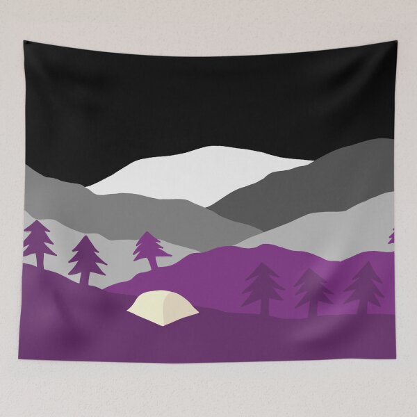 Item preview, Asexual pride flag designed and sold by natsuxgray.
