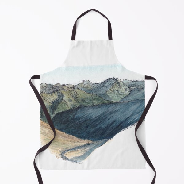Item preview, Kepler Track Great Walk - Te Anau South Branch Watercolour designed and sold by Tom Napper Design.