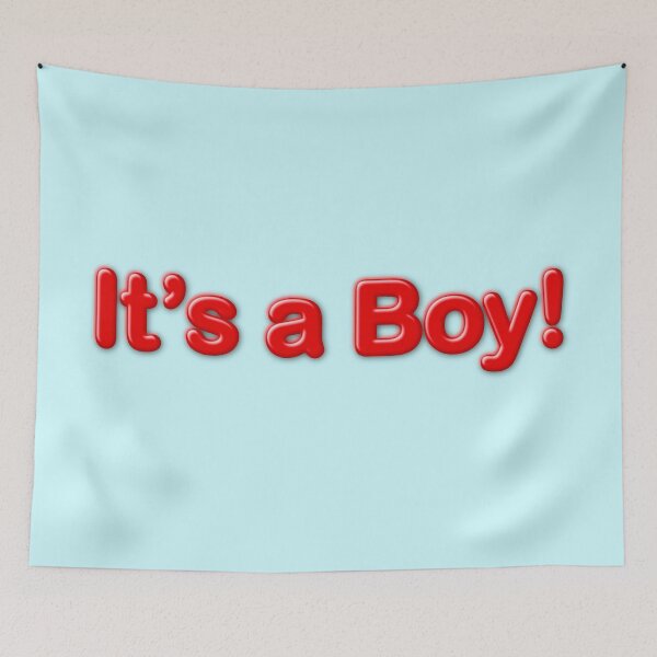Item preview, It is a boy Balloon font in red and light blue designed and sold by SueKnox.