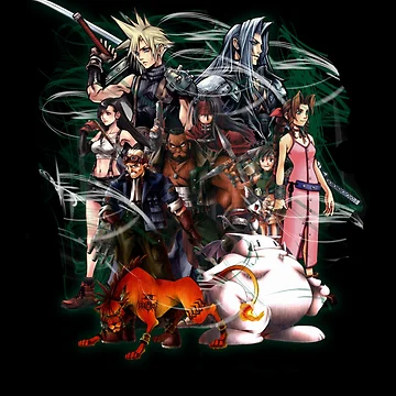 Artwork thumbnail, Final Fantasy VII Collage by Taoalzma