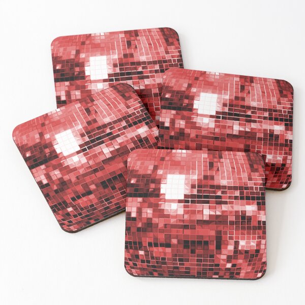 Item preview, Red Disco Ball Pattern designed and sold by Deborah Camp.
