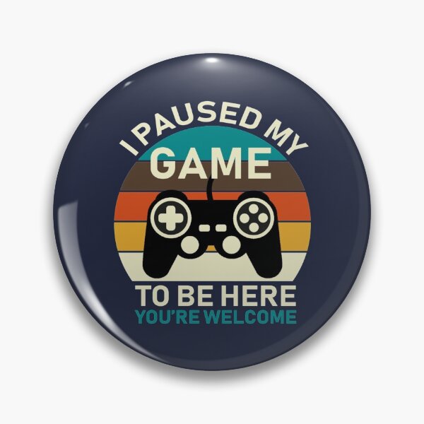 Item preview, I Paused My Game To Be Here designed and sold by Taoalzma.