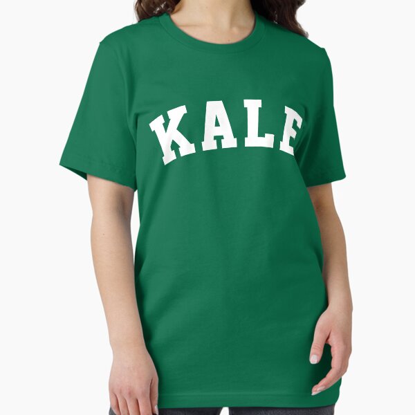 Vista previa del artículo con la obra «Kale University Funny Vegan Style», diseñado y vendido por Cloud9hopper.