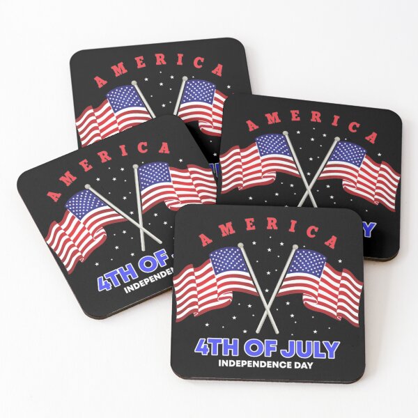 Item preview, America 4th of July - Lets celebrate,  Independence Day, USA Flag T-shirt designed and sold by CyntoyaTatum.