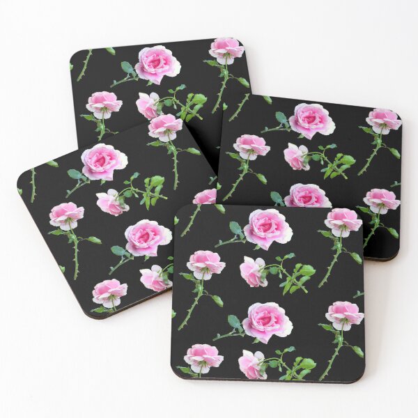Item preview, Pink Rose Stems 3 Pack designed and sold by CazmieCo.