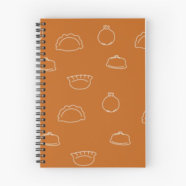 Item preview, Dumplings White Art Print designed and sold by lineartdesigns.