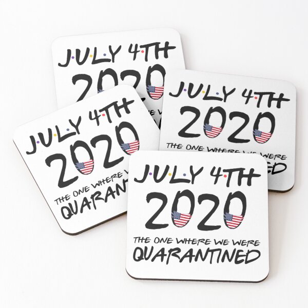 Item preview, 4th of July Independence Day 1776-2021 Friend Font Quarantined Year T-shirt designed and sold by CyntoyaTatum.