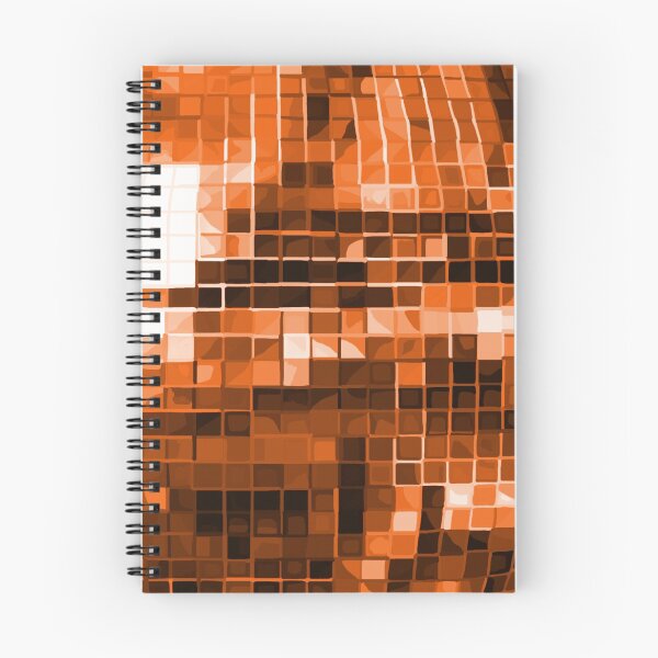 Item preview, Orange Disco Ball Pattern designed and sold by Deborah Camp.