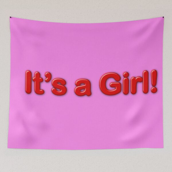 Item preview, It is a girl Balloon font with lovely red on a pink background designed and sold by SueKnox.