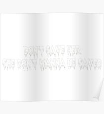 Speichere ihre Version nicht 1 Poster