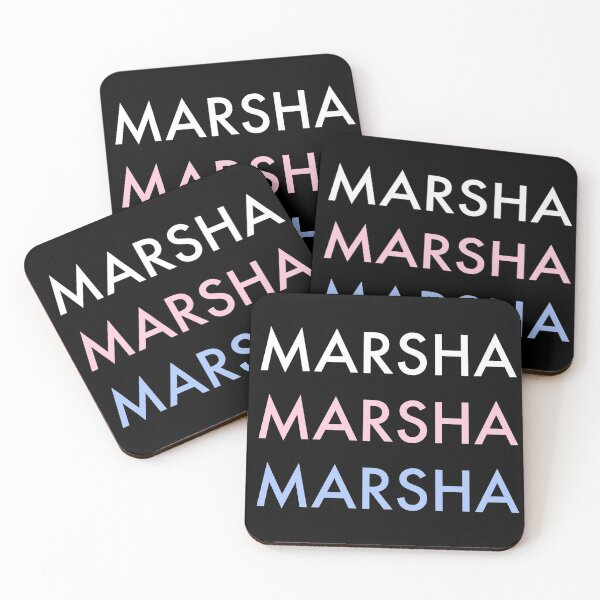 Item preview, Marsha Marsha Marsha P. Johnson Trans Pride designed and sold by Beefleaf.