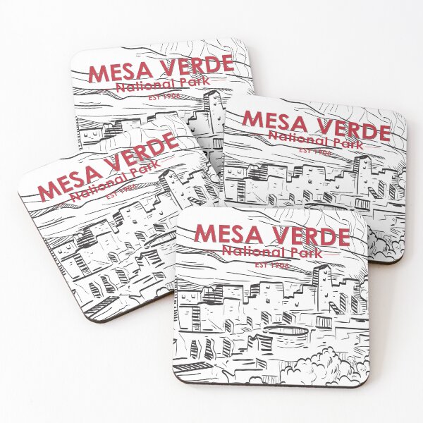 Item preview, Mesa Verde National Park Colorado Vintage designed and sold by KrisSidDesigns.
