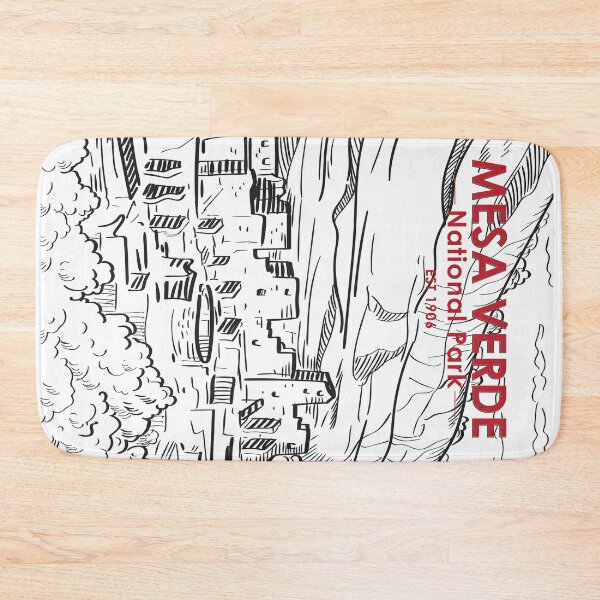 Item preview, Mesa Verde National Park Colorado Vintage designed and sold by KrisSidDesigns.