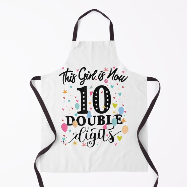 Item preview, 10th Birthday Gifts This Girl Is Now 10 Double Digits T-Shirt designed and sold by CyntoyaTatum.