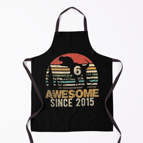 Item preview, 6th Birthday Dinosaur 6 Year Old Boy Awesome Since 2015 Gift T-Shirt designed and sold by CyntoyaTatum.