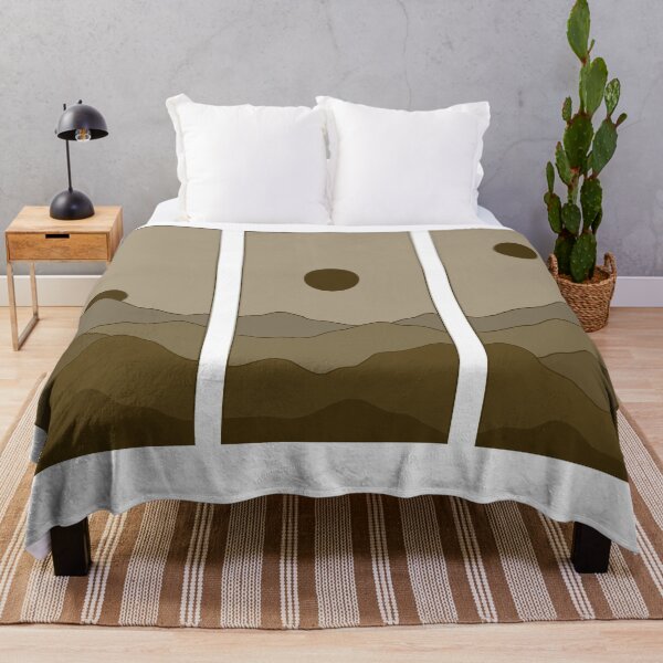 Item preview, Mountain Brownscale 3 Panel designed and sold by statonka.