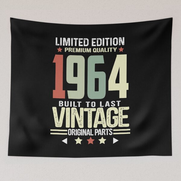 Item preview, Vintage 1964 - Retro Birthday designed and sold by MeroniGDesign.