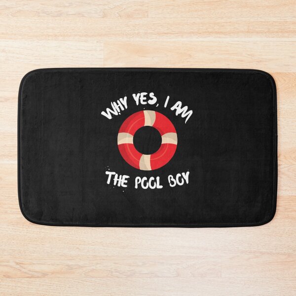 Item preview, Why Yes I Am The Pool Boy shirt designed and sold by SukanyaShop.