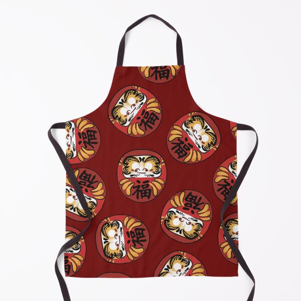 Item preview, Bold Daruma Doll Pattern designed and sold by Druid Soup.