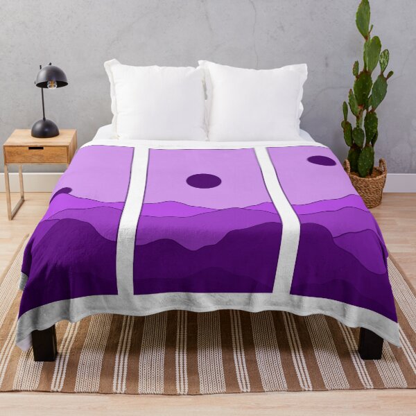 Item preview, Mountain Purplescale 3 Panel designed and sold by statonka.