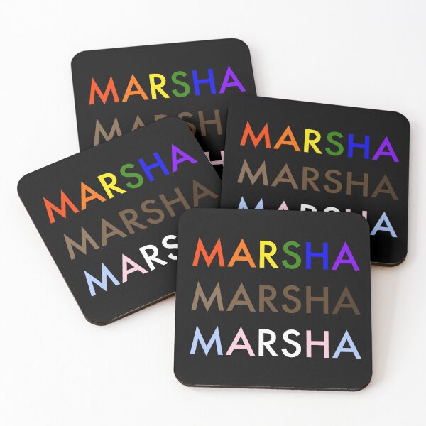 Item preview, Marsha Marsha Marsha P. Johnson Pride x3 designed and sold by Beefleaf.