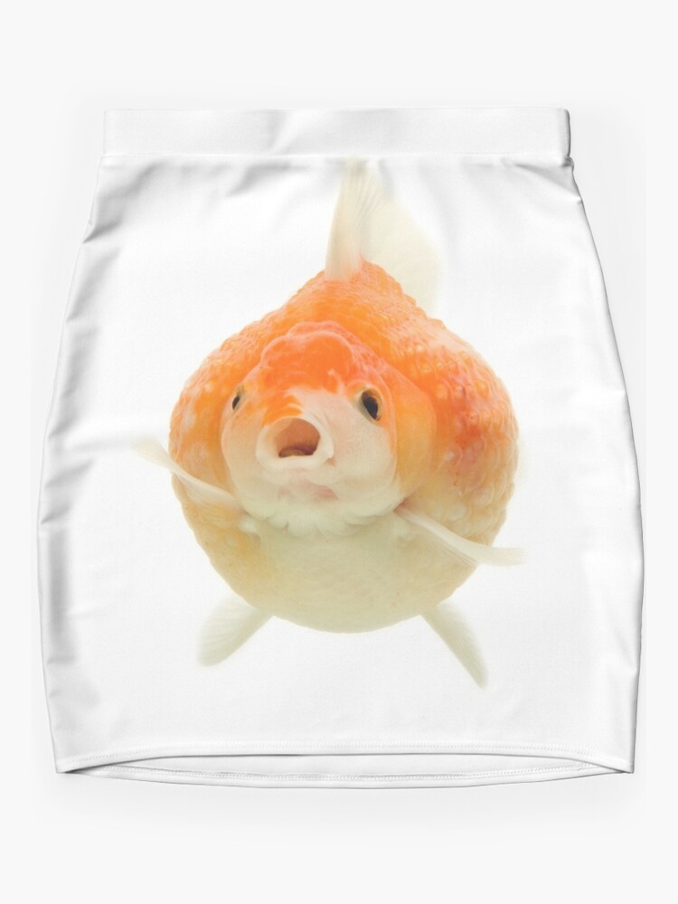 Fat Goldfish with Open Mouth Goldfish Mini Skirt | Redbubble