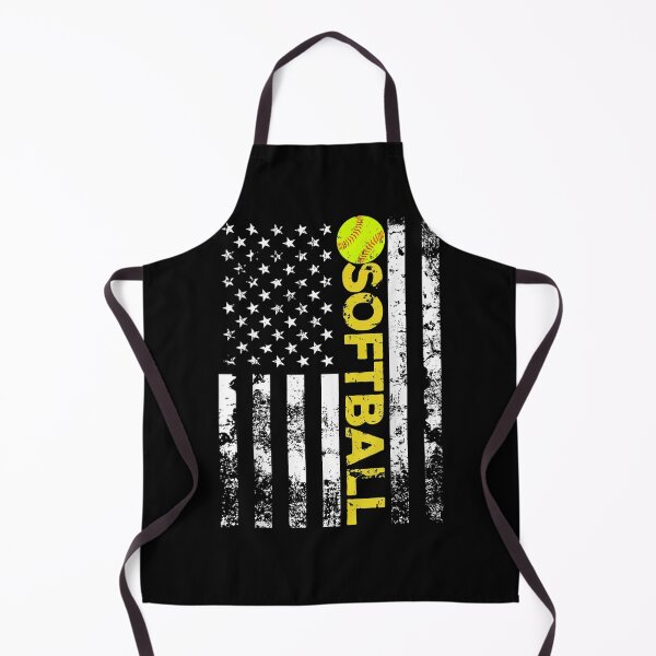 Item preview, American Flag Softball Team Gift T-Shirt designed and sold by CyntoyaTatum.