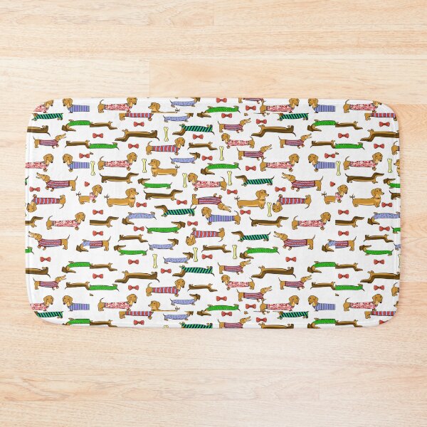 Item preview, Adorable Dachshund Wearing Clothes Patterns designed and sold by Clitus.