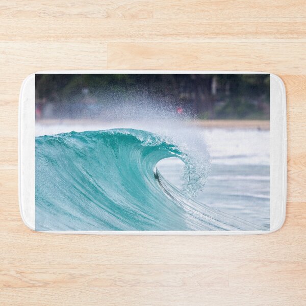 Item preview,  blue wave, summer means swimming designed and sold by wonderisland.