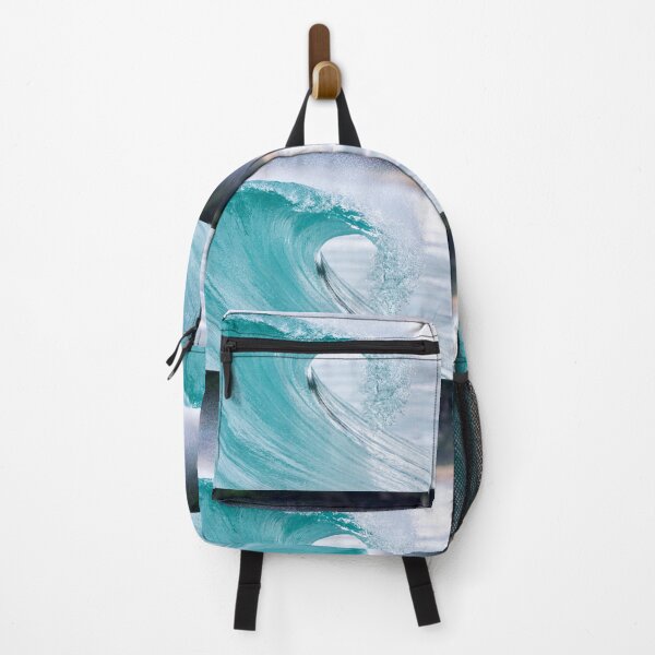 Item preview,  blue wave, summer means swimming designed and sold by wonderisland.
