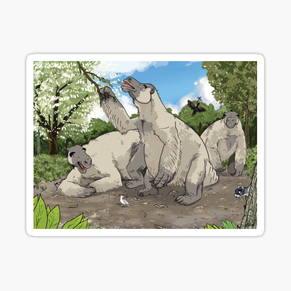 Eremotherium Sticker