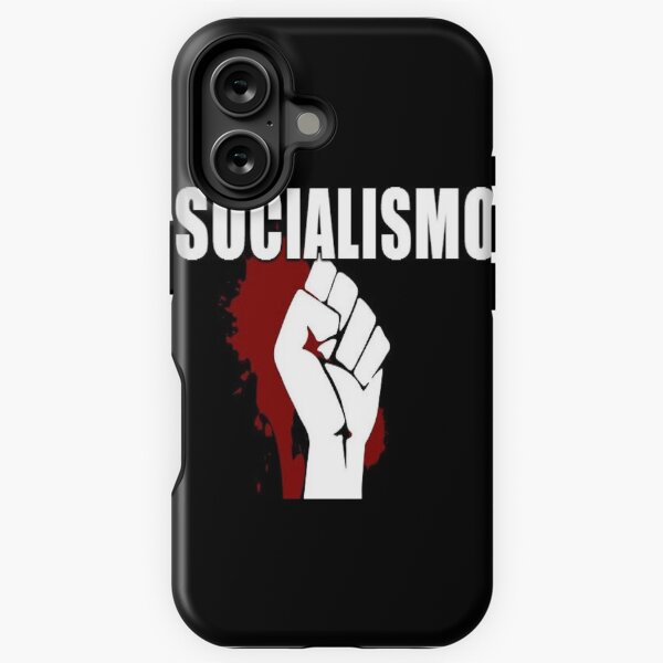 Vista previa del artículo con la obra «socialismo», diseñado y vendido por PoliticsPrint.