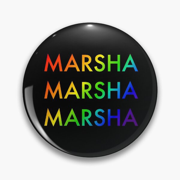 Item preview, Marsha Marsha Marsha P. Johnson Rainbow Pride designed and sold by Beefleaf.