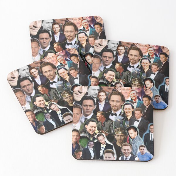 Artikelvorschau, Tom Hiddleston-Collage entworfen und verkauft von Rs-arts.