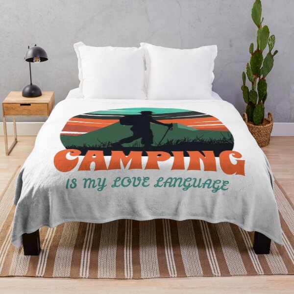 Item preview, Camping Is My Love Language designed and sold by AmberSiraj.