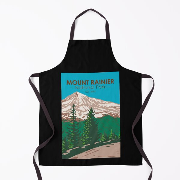 Item preview, Mount Rainier National Park Washington Vintage designed and sold by KrisSidDesigns.