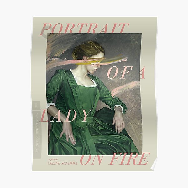 Portrait d'une dame en feu Poster