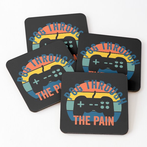 Item preview, Pog Through The Pain Video Game Controller designed and sold by Color-Sparkle.