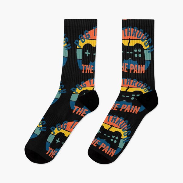 Item preview, Pog Through The Pain Video Game Controller designed and sold by Color-Sparkle.