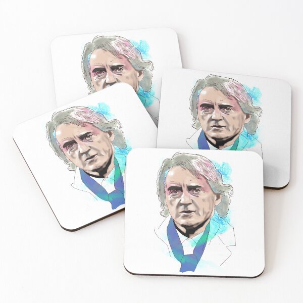 Item preview, Roberto Mancini Portrait designed and sold by socozora.