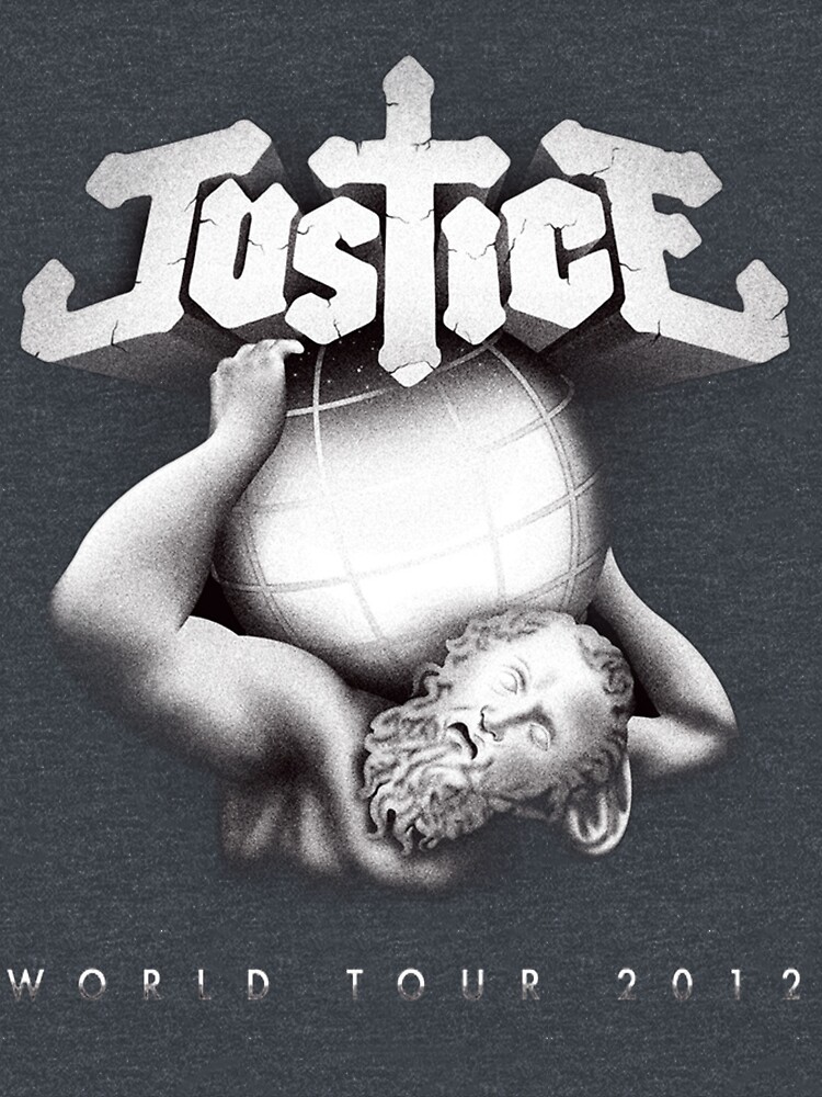 justice world tour 2012 t shirt