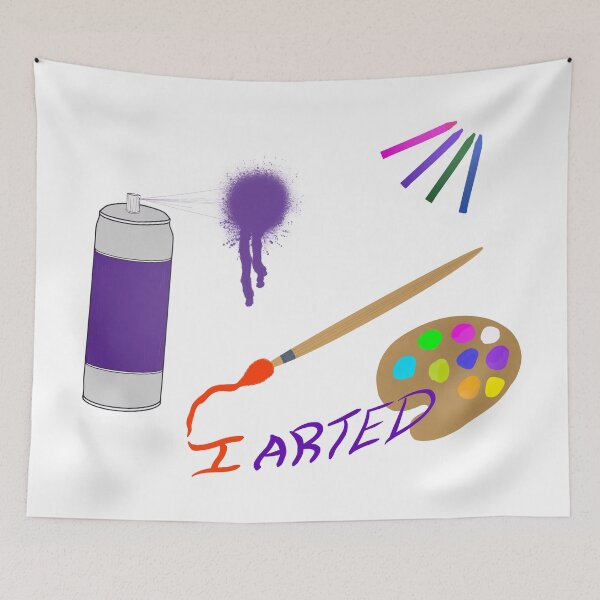 Item preview, I Arted Design for Artists and Art Lovers designed and sold by ThatsJustJilly.
