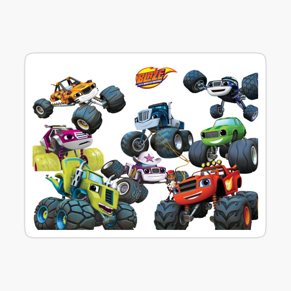 Blaze and the Monster Machines: Double Poster - Officially