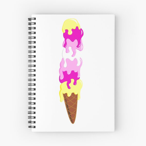 Item preview, Shiny Pangender Ice Cream Cone Pride Flag designed and sold by HarveyHandcraftsandDesigns.