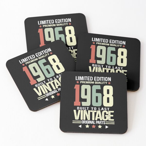 Item preview, Vintage 1968 - Retro Birthday designed and sold by MeroniGDesign.