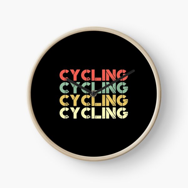 vintage cycling - retro cycling| Perfect Gift Clock